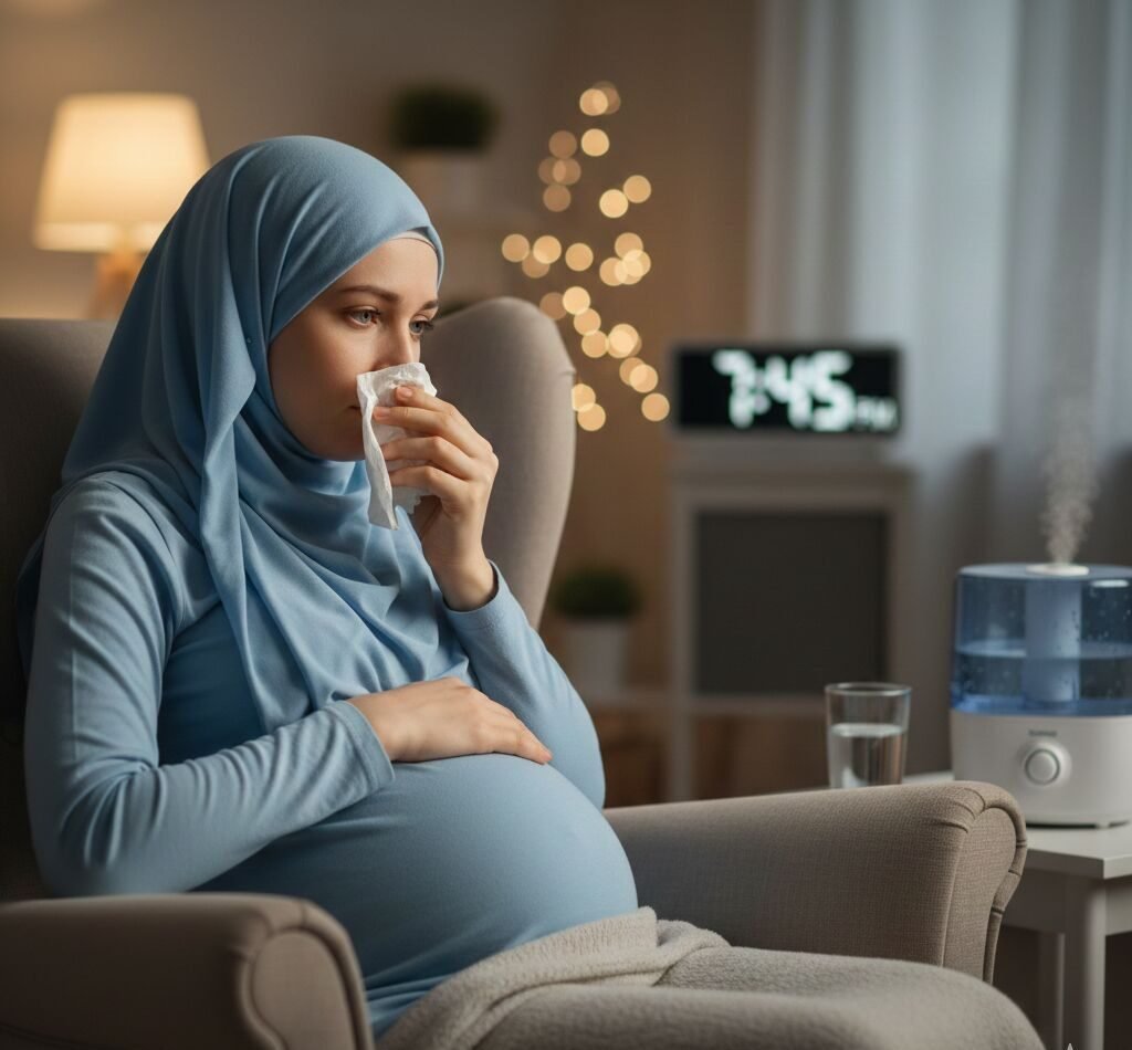 التهاب الجيوب الأنفية للحامل | متى يكون خطرًا وكيف يُعالج بأمان؟